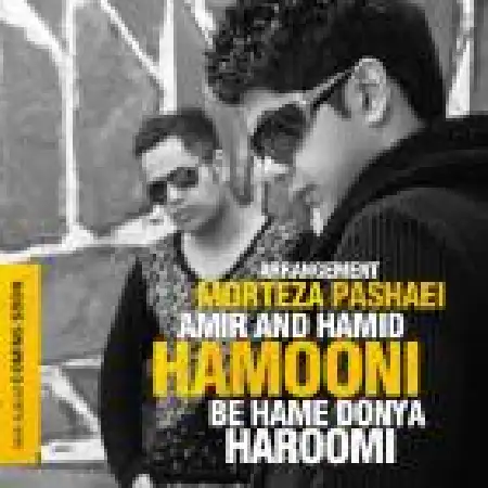 دانلود اهنگ امیر و حمید هامونی به همه دنیا حرومی