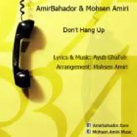 دانلود اهنگ محسن امیری قطع نکن با حضور امیر بهادر