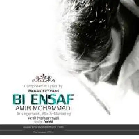 دانلود اهنگ امیر محمدی بی انصاف