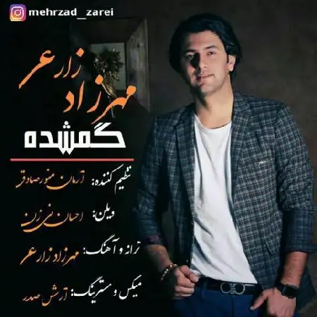 دانلود اهنگ مهرزاد زارعی گمشده