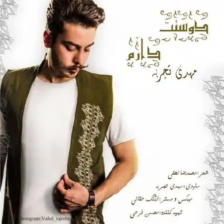 دانلود اهنگ مهدی تجربه دوستت دارم