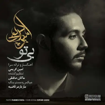 دانلود اهنگ امین کریمی بی تو