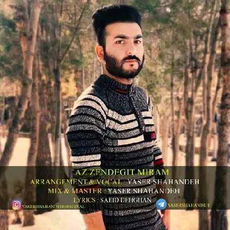 دانلود اهنگ یاسر شاهنده از زندگیت میرم