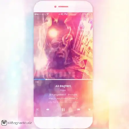 دانلود اهنگ علی باقری سیگار