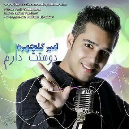 دانلود اهنگ امیر گلچهره دوستت دارم