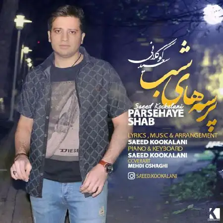 دانلود اهنگ سعید کوکلانی پرسه های شب