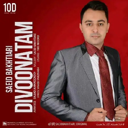 دانلود اهنگ سعید بختیاری دیوونتم