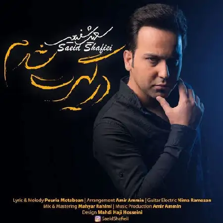 دانلود اهنگ سعید شفیعی درگیرت شدم